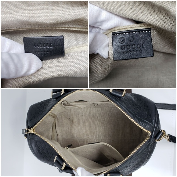 100% Auth Gucci Guccissima 2 Way Handle Tote Bag - Picture 8 of 8